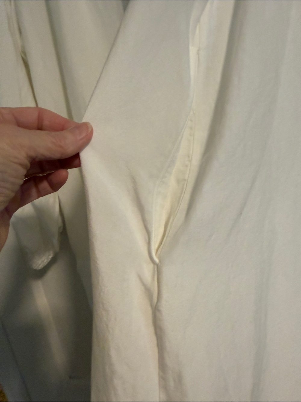 COS White Gathered Yoke Peasant Dress - Picture 6 of 10